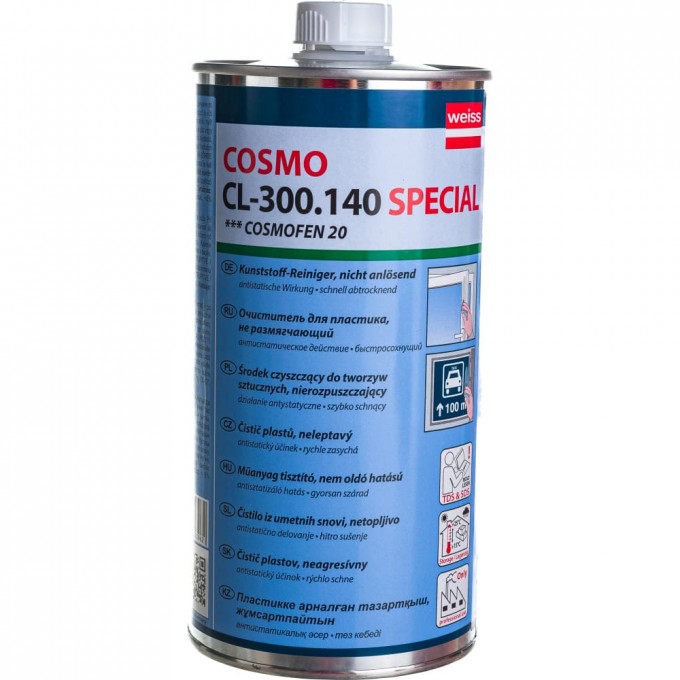 Нерастворяющий очиститель для ПВХ COSMO CL-300.140 813506